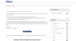 Desktop Screenshot of braintrainhelp.com
